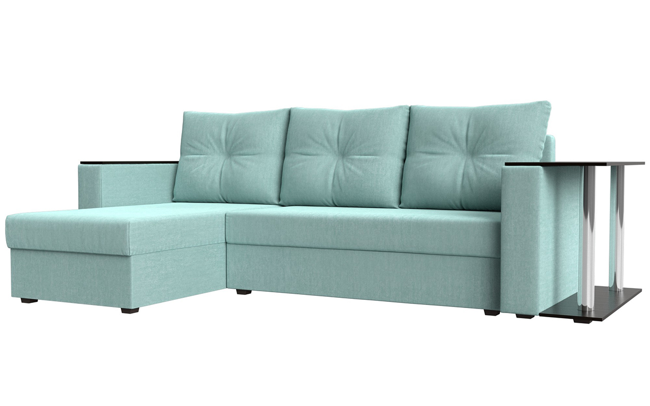 диван Liga Атланта угловой со столом 1 Liga Атланта угловой со столом